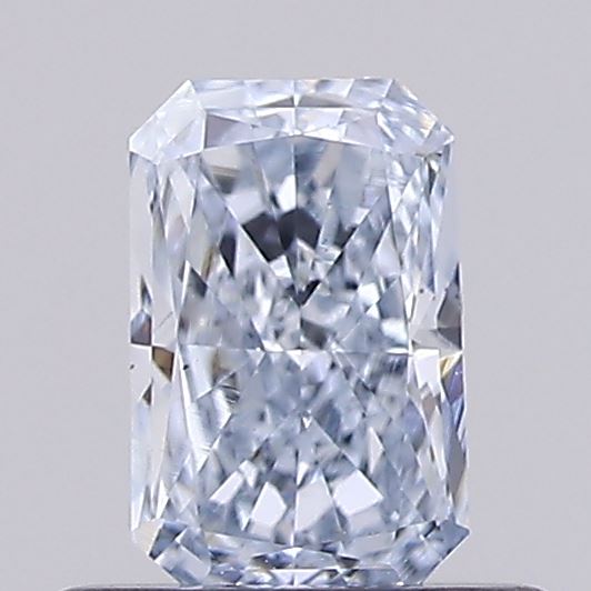 0.54 Ct. Fancy  Blue Radiant Lab Grown Diamond