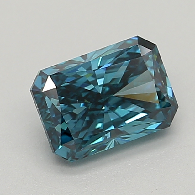 1.84 Ct. Fancy Vivid  Blue Radiant Lab Grown Diamond