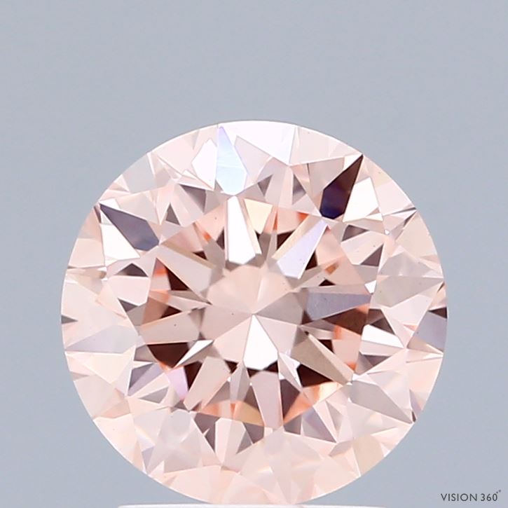 2.30 Ct. Fancy Intense  Pink Round Lab Grown Diamond