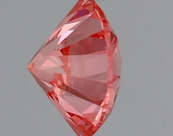 0.58 Ct. Fancy Vivid  Pink Round Lab Grown Diamond