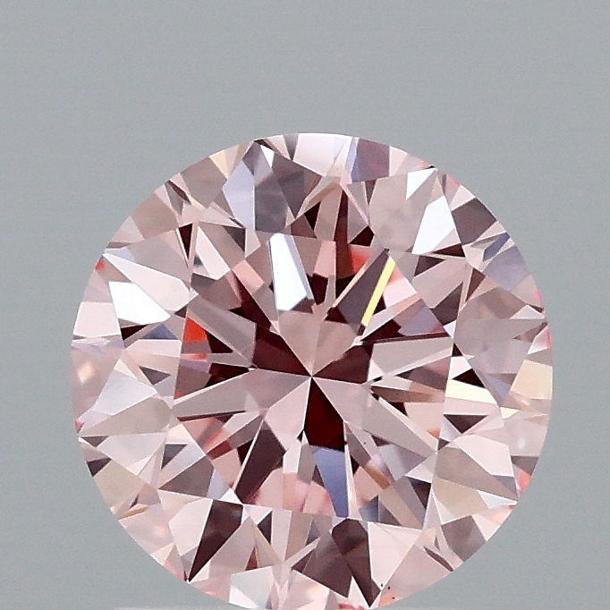 1.53 Ct. Fancy Intense  Pink Round Lab Grown Diamond