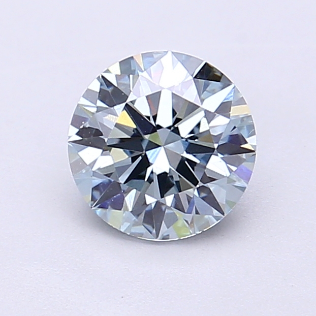 1.01 Ct. Fancy Intense  Blue Round Lab Grown Diamond