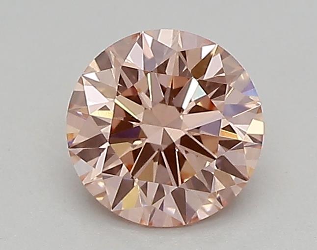 0.49 Ct. Fancy Intense  Pink Round Lab Grown Diamond