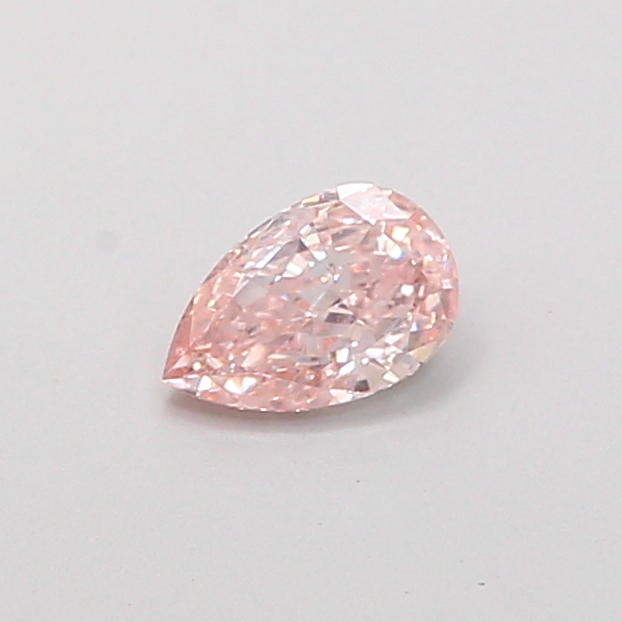 0.31 Ct. Fancy Intense  Pink Pear Lab Grown Diamond