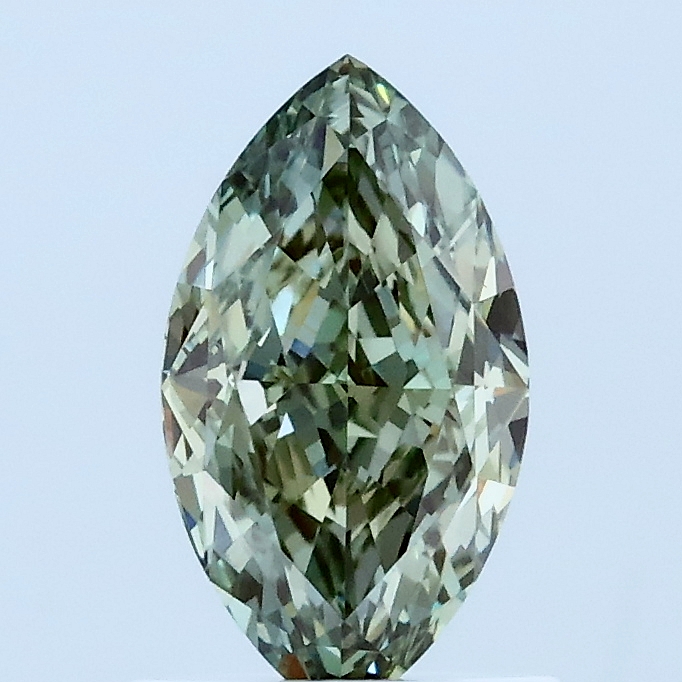 1.03 Ct. Fancy Green Marquise Lab Grown Diamond