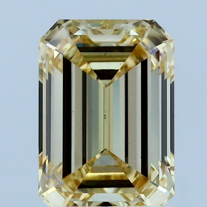 2.09 Ct. Fancy Yellow Emerald Lab Grown Diamond