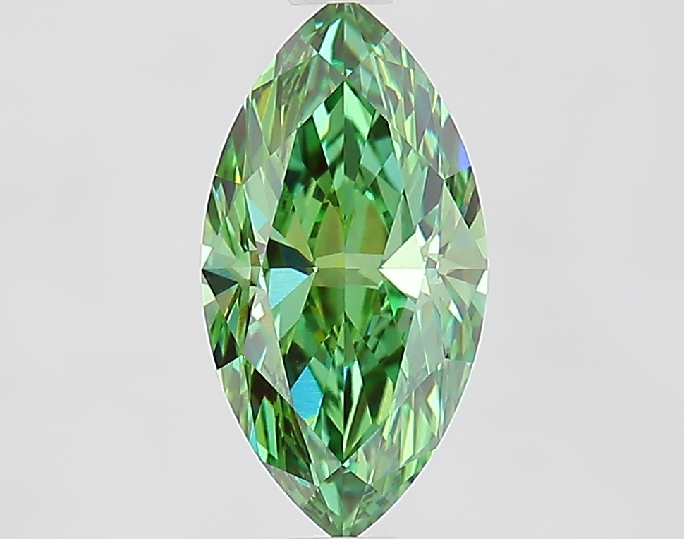 1.52 Ct. Fancy Green Marquise Lab Grown Diamond