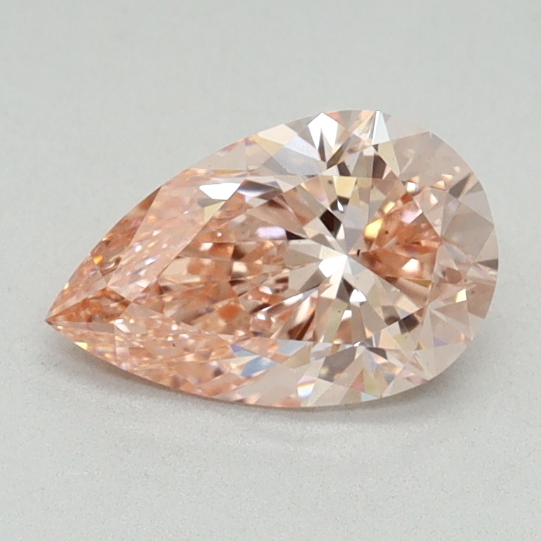 1.00 Ct. Fancy Intense Pink Pear Lab Grown Diamond
